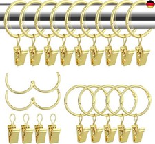 32 Stück Metall Vorhangringe