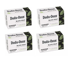 4 x Dudu-Osun Schwarze Seife