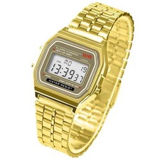 Digitale Armbanduhr im Retro