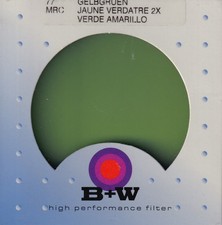 B+W 77mm MRC Gelbgrün 2x 060M
