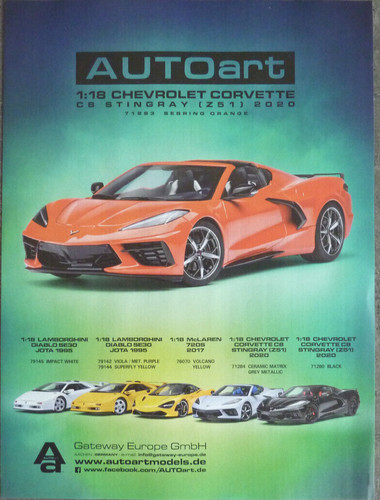 Autoart werbeseite chevrolet - autoart,