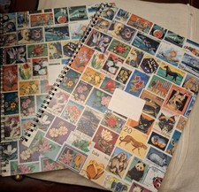 Korea 2 Alben mit Blöcken