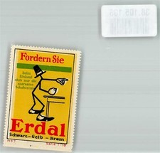 38105106 - 6500 Mainz Werbung Erdal No. 7 Vignette