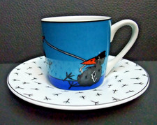 Könitz / Mocca / Espresso Tasse Motiv: Vogel
