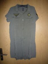 Overall khaki Kurzarm Größe M