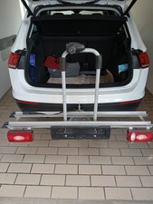 Fahrradträger Unitec für 2 Fahrräder auf Anhängerkupplung-