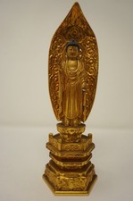 Buddha Geschnitzte Holz Figur