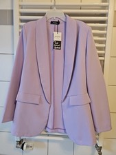 Damenblazer Gr M-L Flieder Neu