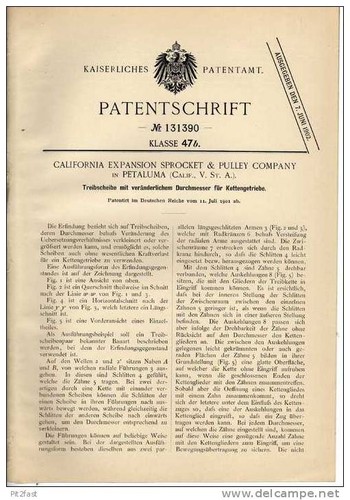 Original patentschrift - original,