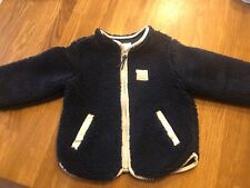 Teddy-Jacke H&M , Farbe blau, Gr. 80