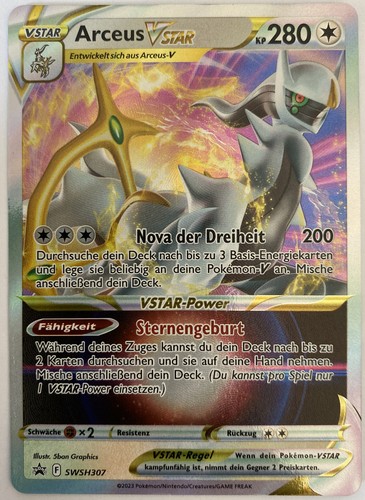 Pokemon arceus vstar deutsch - pokemon,
