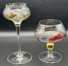 Vintage Paar mundgeblasene