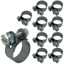 10x Schlauchschelle für