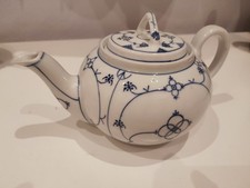 Teekanne Porzellan Indisch -blau. 