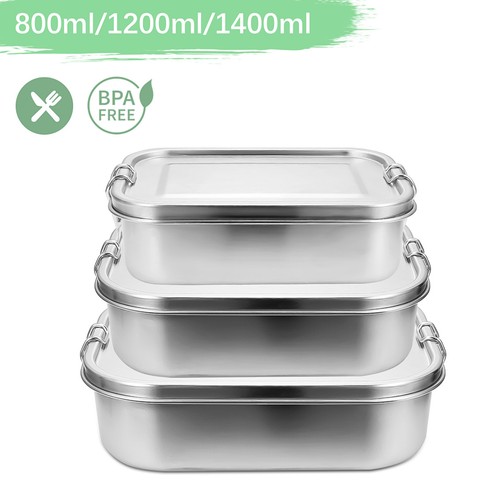 Edelstahl lunchbox bento box - edelstahl,