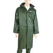 Roy Fishers Regenmantel Rügen Gr. M-4XL - Regenjacke Regenschutz Angeljacke