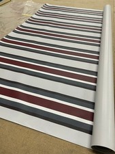 Vorzeltplane gestreift LKW Plane ROT Valmex Solera 660g/m² 1,62m x 5,5 m