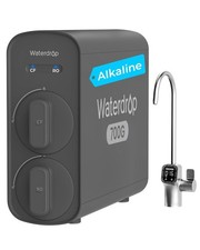 Umkehrosmose-Wasserfiltersystem Ecoviva MATE4 UV für Arbeitsplatten