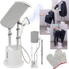 NEU 2in1 Dampfbürste Bügelbrett für Kleidung Auffrischen Entknittern Glätten