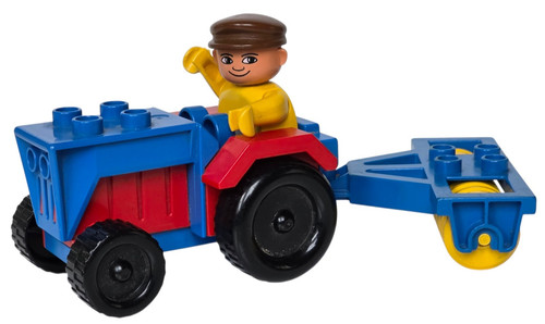 Lego duplo set - lego, trecker