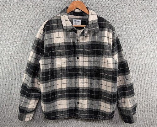 Old navy check plaid - navy,