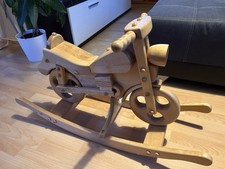 Holzschaukel Motorrad