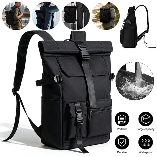 Rolltop rucksack herren 30l - rucksack,