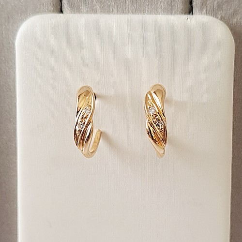 Ohrringe gelbgold 750er 18 - gelbgold,