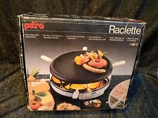 Petra Party RACLETTE  rund für 6 Personen 700W beschichtet