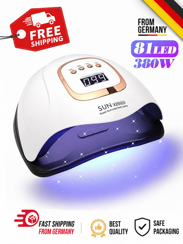 Led nagellampe 380w leds - led,