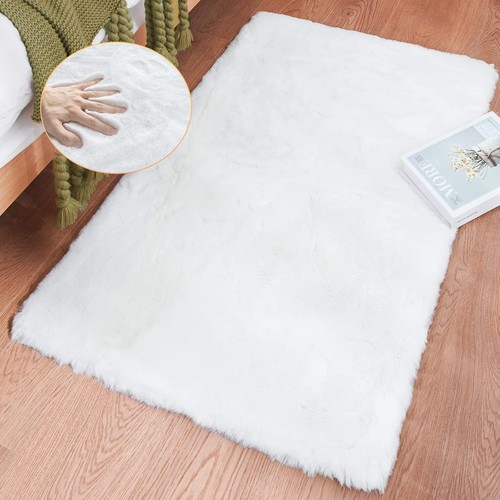Teppich waschbar fellteppich - teppich,