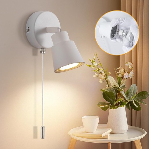 Weiß wandlampe mit - weiß,