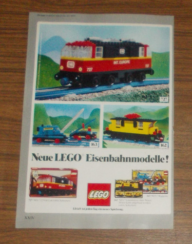 Seltene werbung lego trains - werbung,