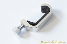Halteklemme Gepäckträger - Alu CNC / Silber - Vespa Roller Scooter Halter Klemme