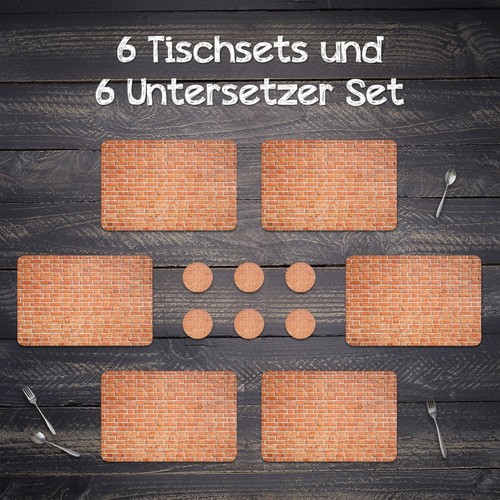 Platzdeckchen tischset - platzdeckchen,