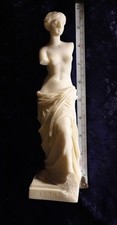 25cm Alabaster Figur Venus von Milo griechisch römische Göttin Aphrodite Statue