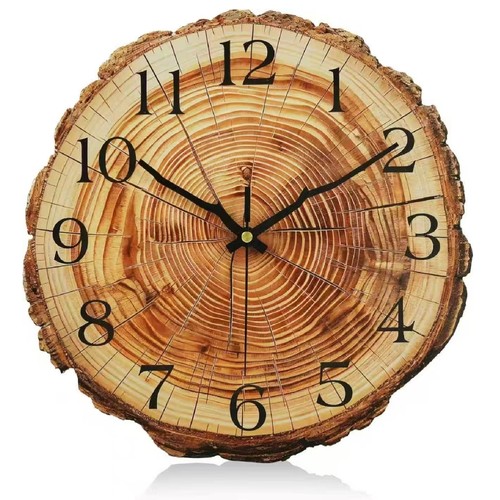 Wanduhr holz 30cm uhr - wanduhr,