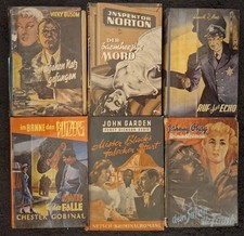 6 KRIMI Leihbücher