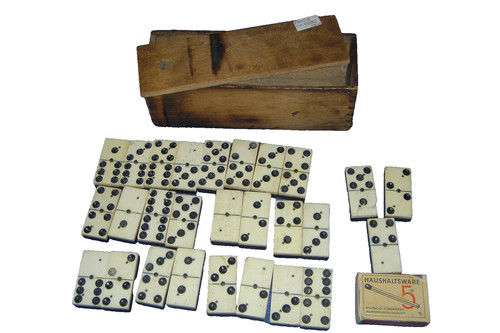 Altes domino spiel - altes,