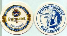 sehr schöner alter Bierdeckel Brauerei Gutmann Hefeweizen  Titting  C