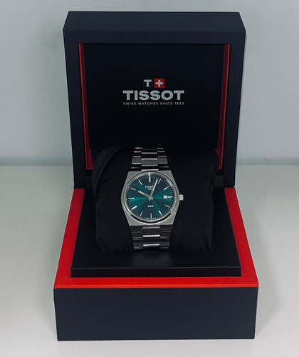 Tissot prx quartz 40mm grün - tissot,