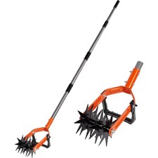 Rotationsgrubber Garten Kultivator 2-in-1 Handfräse Bodenbearbeitung