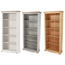 Corona hohes Bücherregal