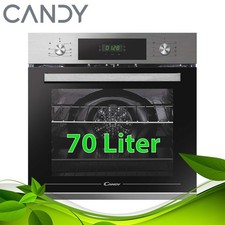 Candy Einbau Backofen Autark Edelstahl 70 Liter EEK A+ Grill Pizza Umluft NEU