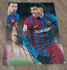 PEDRI JERSEY BARçA BARCELONA HAND SIGNED FOTO AUTOGRAMM LIGA ESPANOLA SPAIN