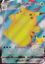 Surfendes Pikachu VMax 009/025