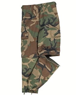 Zip off bdu hose - us,