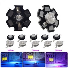 3W 365nm 380nm 395nm UV LED
