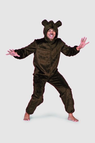 Bär plüschoverall - bär,