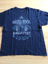 Hard Rock Café Shirt Herren schwarz weiß blau rotbraun Gr. XL, XXL